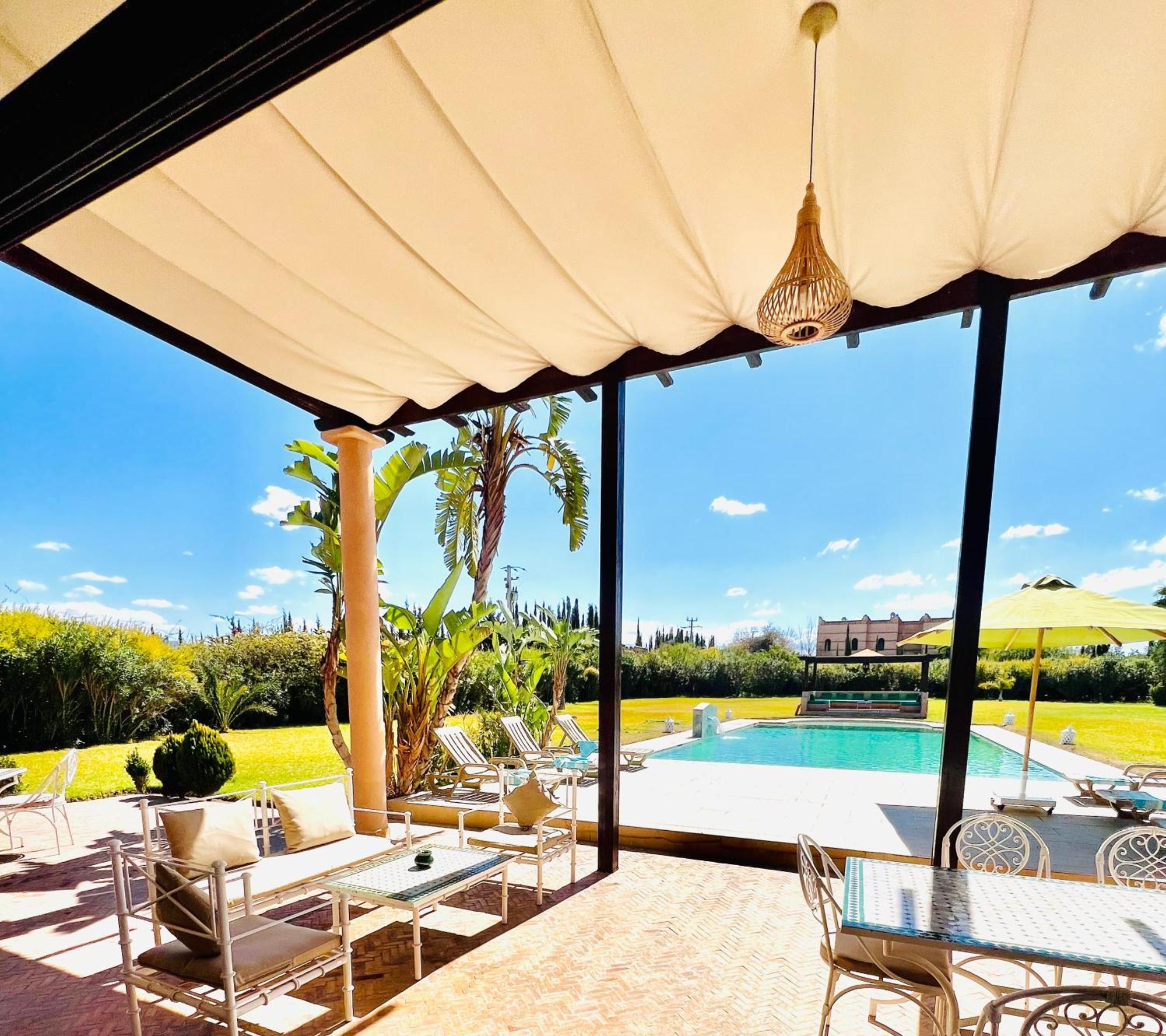 Villas Fleurs Marrakech Marrakesh Bagian luar foto