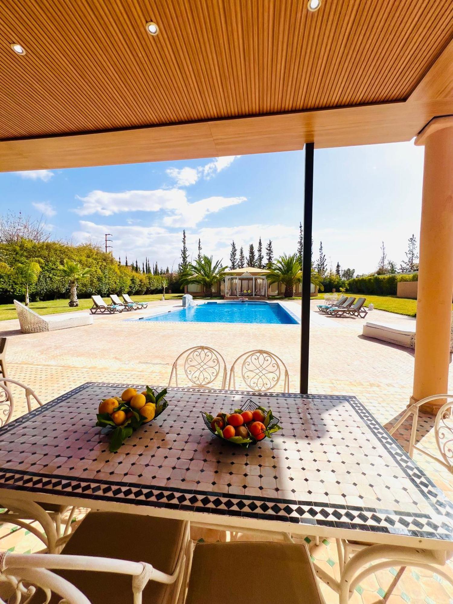 Villas Fleurs Marrakech Marrakesh Bagian luar foto